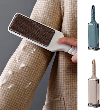 

Lint Remover Clothes Cleaning Brush Pet Hair Remover Cleaner Removing Roller for Sweater Carpet Push-pull Hair Cleaner