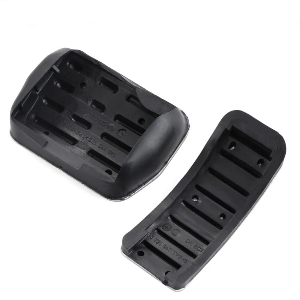 Автомобильные педали тормоза из нержавеющей стали для VW SEAT Golf 3 4 Polo 9N3 SKODA Octavia Ibiza