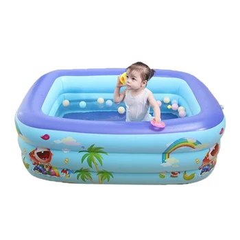 

Leakproof Adult Inflatable Swimming Pool Bathing Tub Outdoor Garden Safe Home Backyard PVC Summer Thicken Paddling For Kids