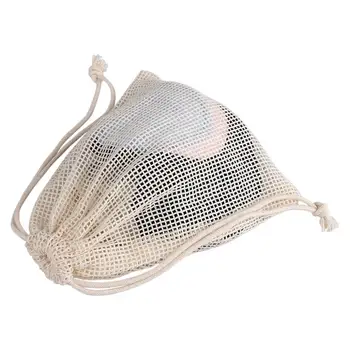 

Facial Makeup Remover Pads Mesh Bag Facial Cleansing Puff Pads Bag Reusable Washable Cosmetic Drawstring Storage Bag