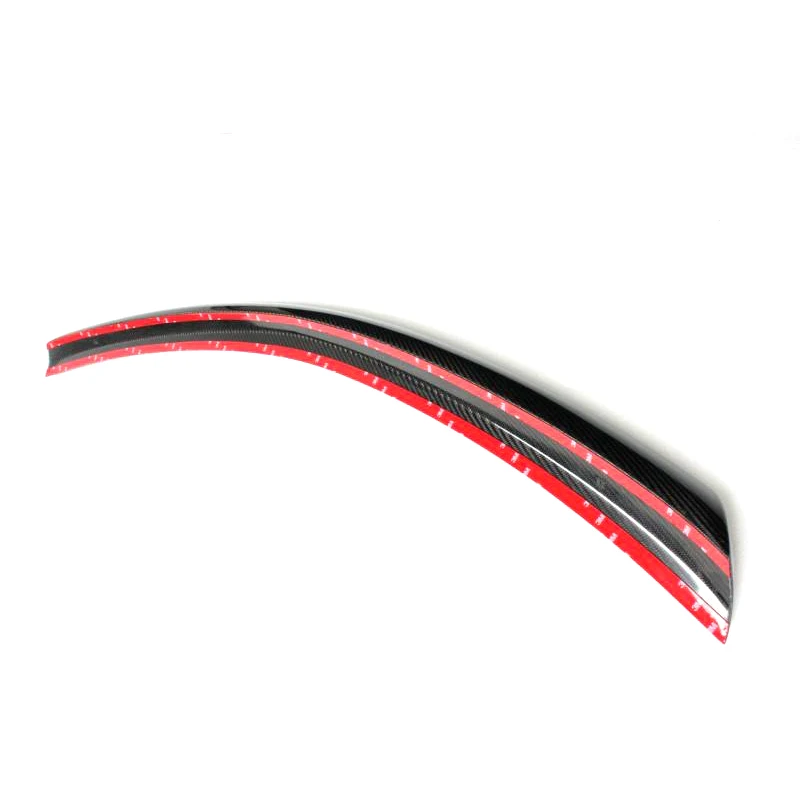 4-Carbon Fiber Rear Wing Lip Spoiler For Mercedes-Benz C-calss W204 C300 C350 C230 C250 C63 AMG