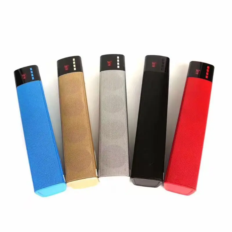 Портативный Открытый беспроводной Bluetooth динамик стерео бас Поддержка USB/TF/FM радио