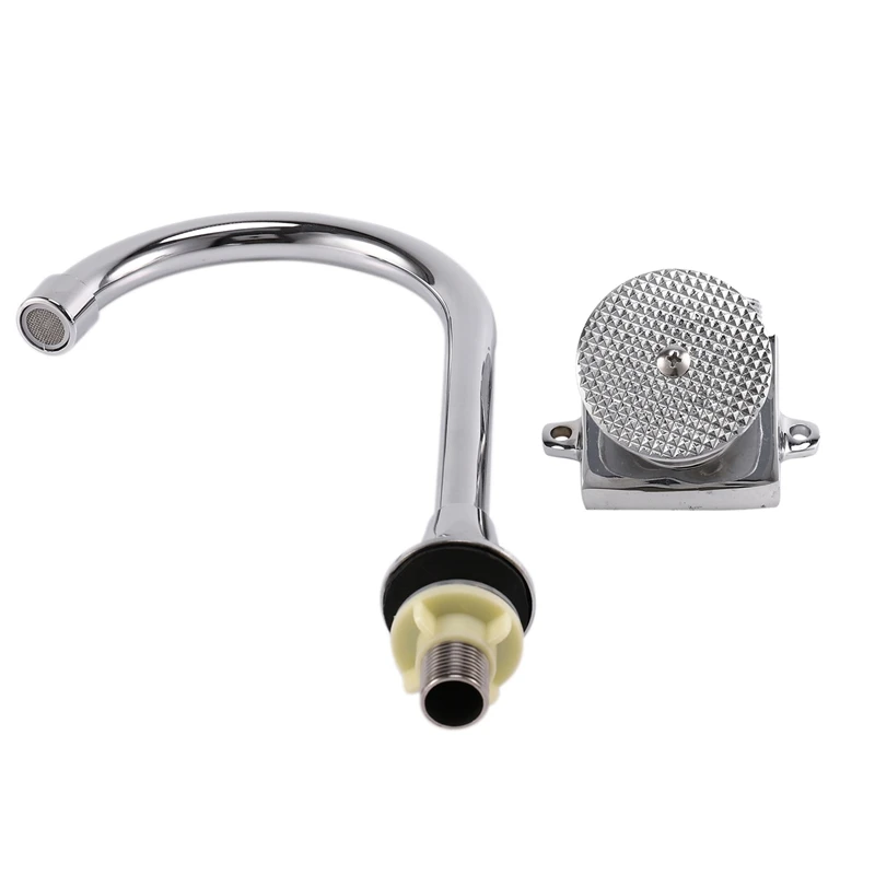 

Foot Pedal Control Knob Control Switch Copper Valve Spool Cold Tap Automatic Cold Tap