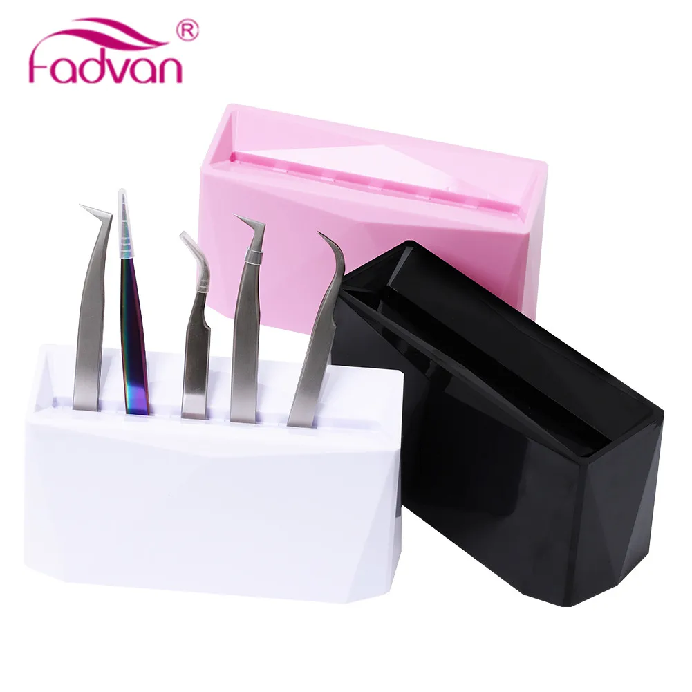 Eyelash Tweezers Storage Rack 6/8 Holes Acrylic Eyelash Extension Tools Organizer Holder Stand Nail Tattoo Beauty Tools Shelf eyelash tweezers eyelash tweezers holder