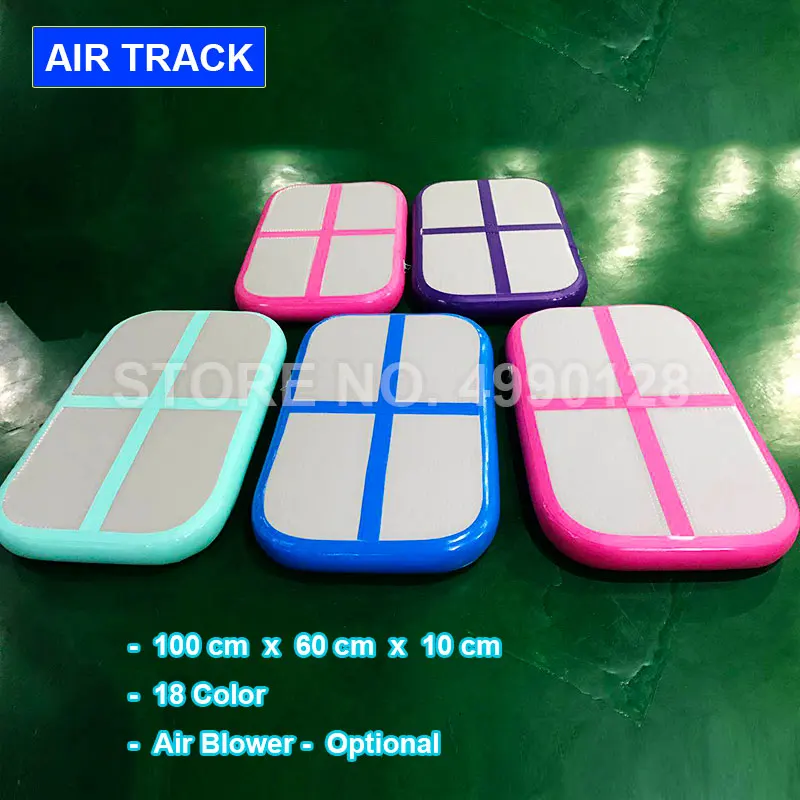 

Free Shipping Airtrack 1X0.6X0.1M Air Track Inflatable Gymnastic Mattress Gym Tumble Floor Tumbling Air Block Mat Yoga Mat