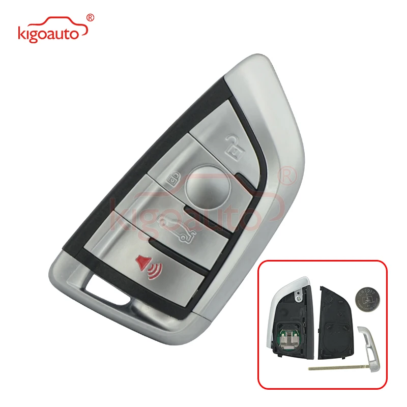 

Kigoauto N5F-ID2A Smart key 4 button 434Mhz for BMW X5 X6 3248A-ID2A