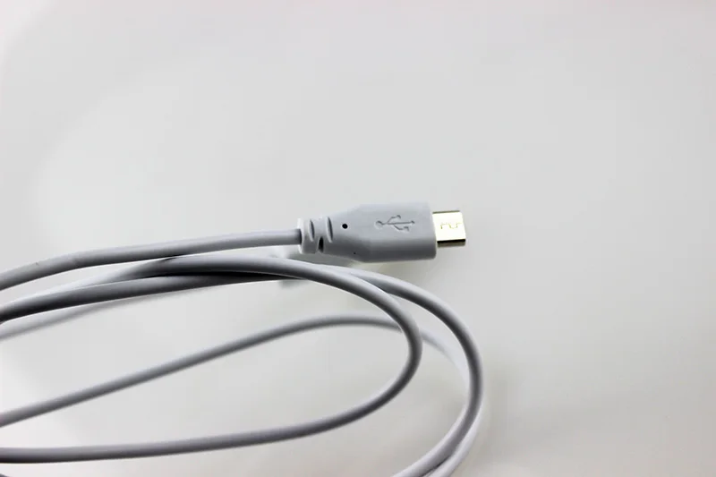 2 шт. 1 м белый микро USB2.0 кабель передачи данных для аndroid бескислородный медный проводник ПВХ с REACH/ROHS для всех Android ячеек линия передачи данных