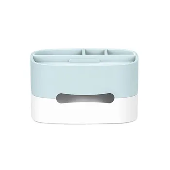 

Multifunction Tissue Box Cover Paper Towel Holder Container Napkin Storage Case Desktop Sundries Organizer Mobile Phone Bracket