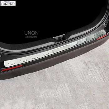 

For toyota RAV4 2019 5thCar Rearguards Stainless Steel Rear Bumper Trunk Fender Sill Plate Protector Guard Covers trim