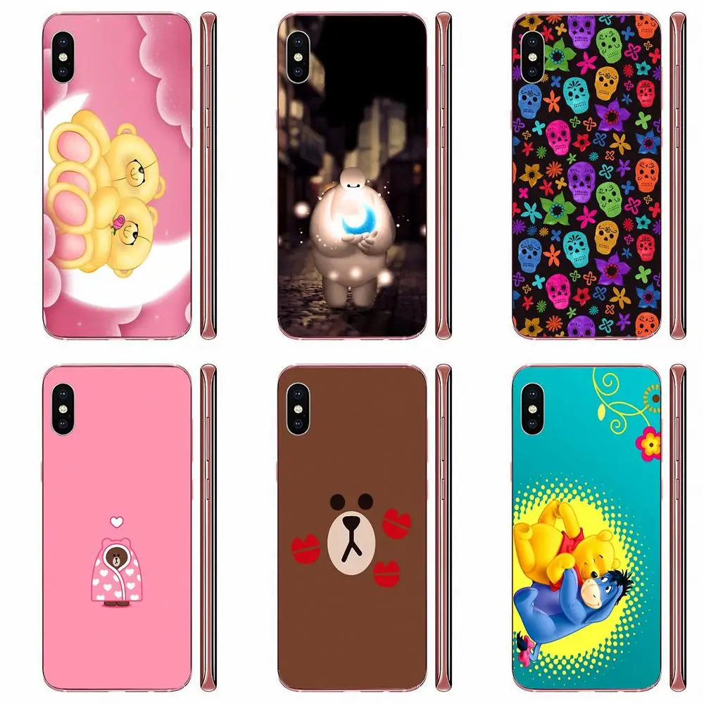 Чехол для телефона с изображением черепа панды медведя шоколада Samsung Galaxy A10 A20 A20E A3