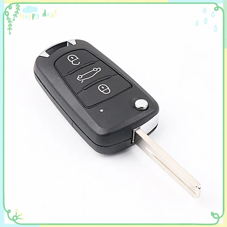 3 кнопки Автомобильный ключ оболочки для новой Great Wall C30 M4 пульт дистанционного управления ключ CH001 общего назначения Flop Floding Автомобильный ключ оболочки