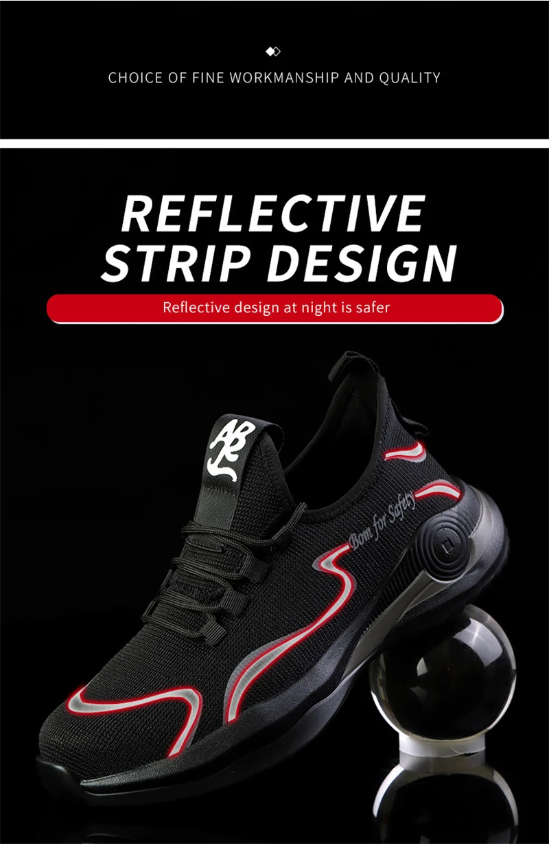 Chaussures De Sécurité TECKRS Max One - Homme/Femme, Antidérapantes, Anti-Pénétration, Légères Et Respirantes - Pour Travail, BTP, Logistique