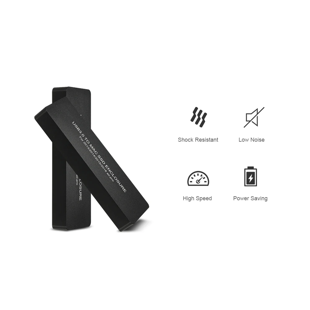 USB 3 0 к SSD адаптеру с чехлом ридер корпус для Macbook (2013 2014 2015 2016) Air Pro Retina|Компьютерные