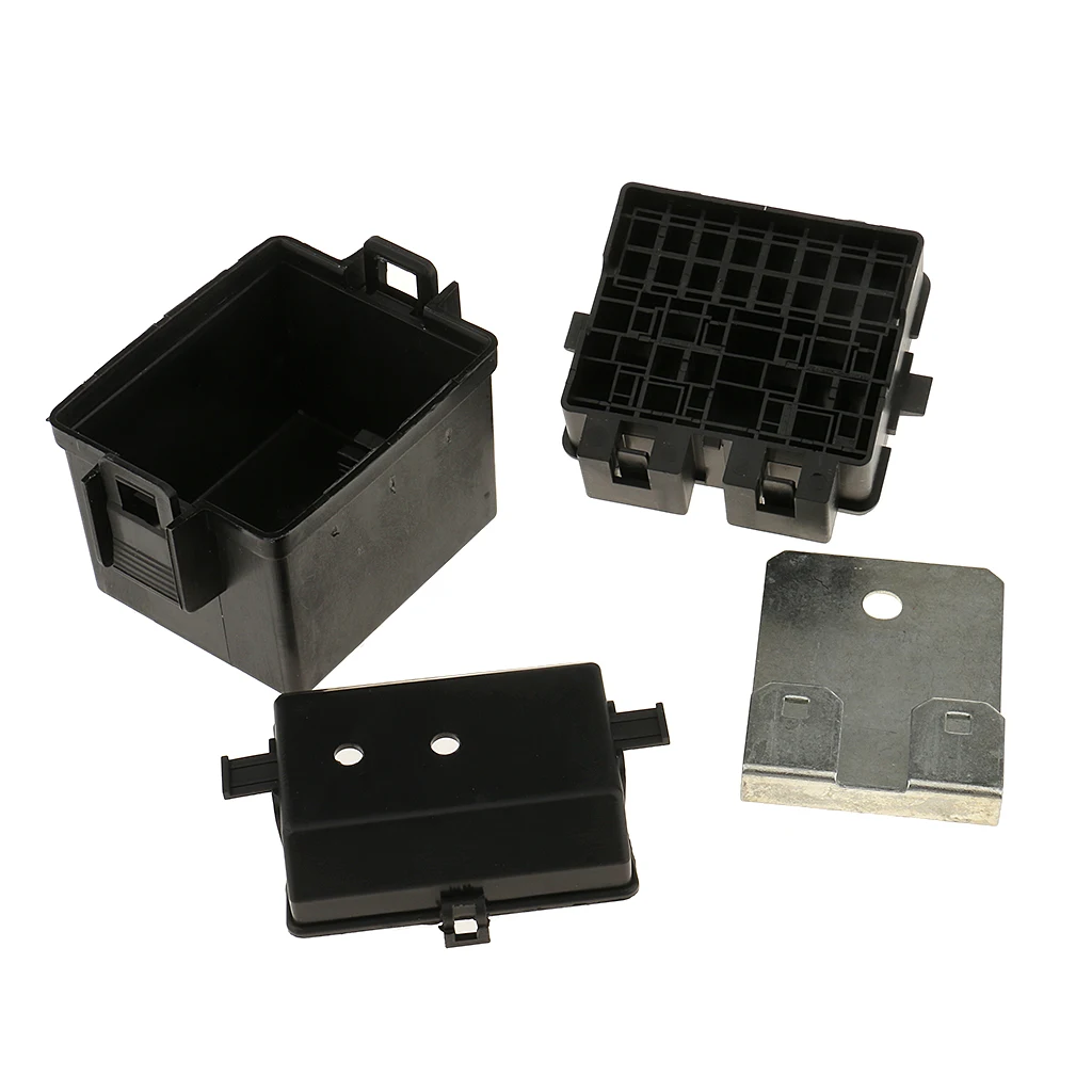 12V 2Way Circuit Car Boat Auto Automotive Relay Blade Fuse Box Holder Kits