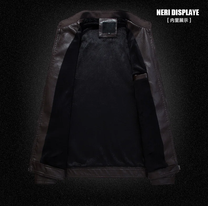 Мужские кожаные пальто в Корейском стиле Slim Fit-Молодежная куртка Мужская Slim Fit локомотив из искусственной кожи мужская одежда
