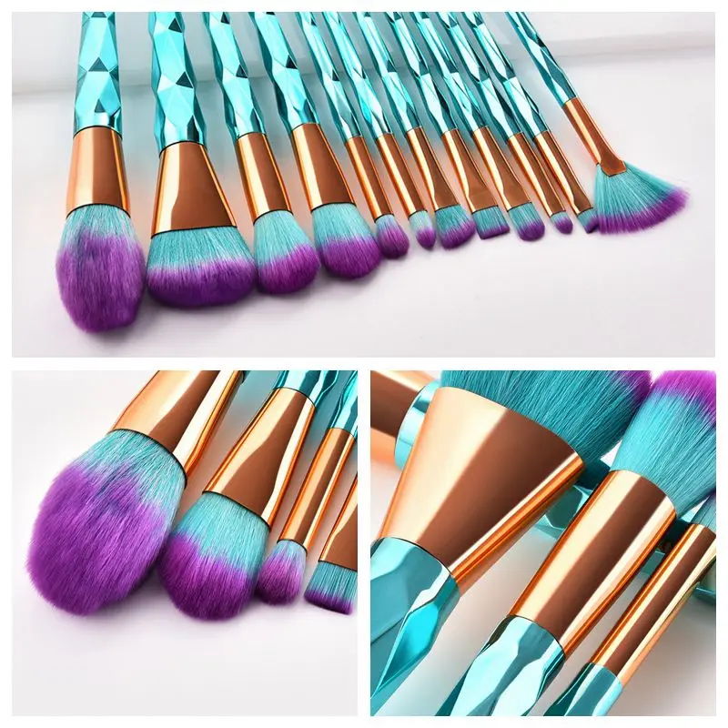 Набор профессиональных мини кистей для макияжа 7 12 шт.|Аппликатор теней век| |