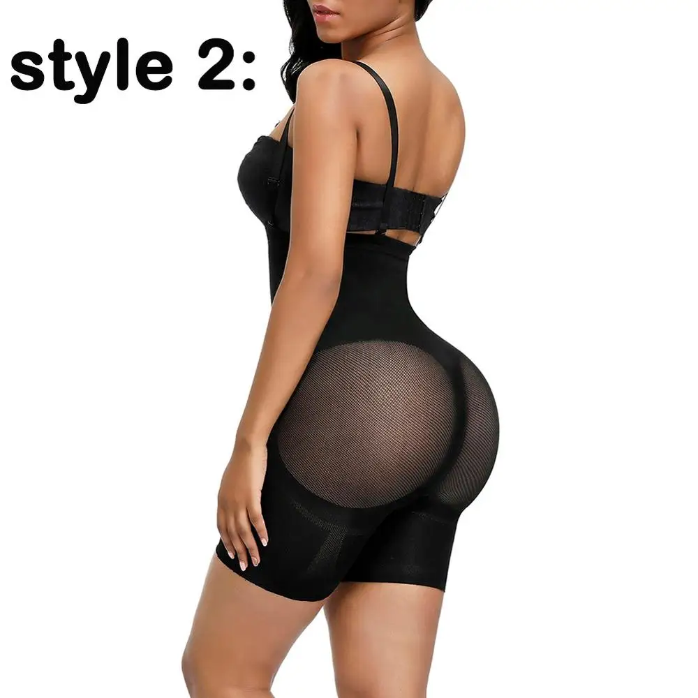 Style 2 BLACK HEXIN плюс Корректирующее белье для тренировок, талии, тренера, корсет, подтягивающий живот, контроль размера плюс, подтягивающее нижнее белье, Корректирующее белье - Цвет: Style 2 BLACK