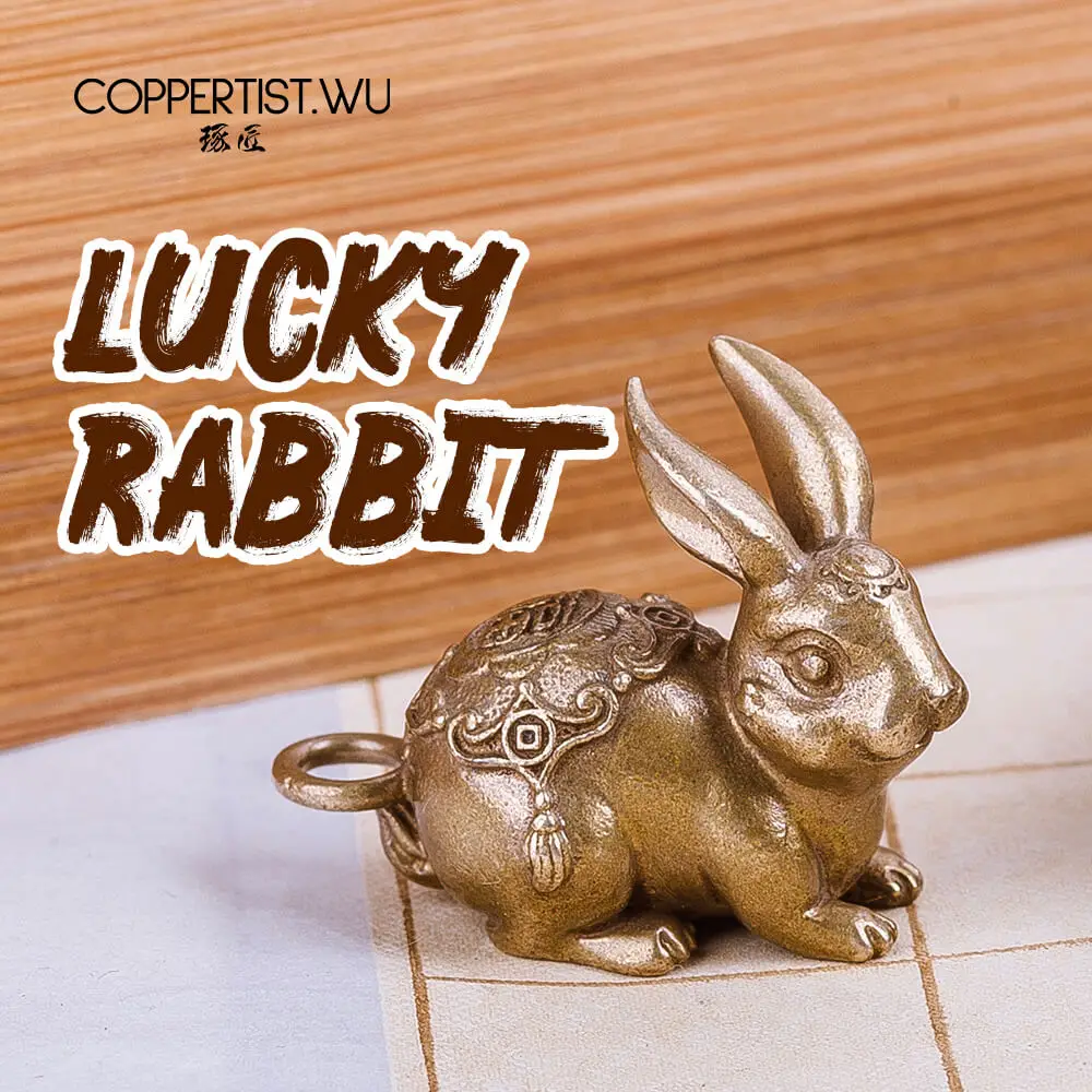 Брелок COPPERTIST.WU Bunny для девочек подруги современной сестры милая цепочка ключей с
