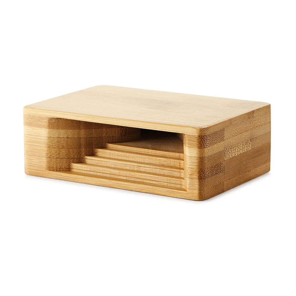 

Bamboo Mobile Phone Holder Stand Physical Sound Reinforcement Amplifier for iPhone iPad Andriod Smartphones
