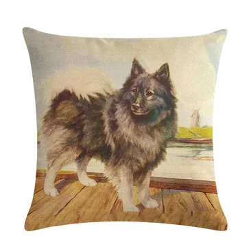 

Dog Pattern Home Decoration Cushion Cover Pillowcase Pillowcase Sofa Cushion Decoration