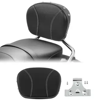 

Motorcycle Rear Passenger Backrest Sissy Bar Pad For Harley Fat Bob Low Rider Road Glide Touring