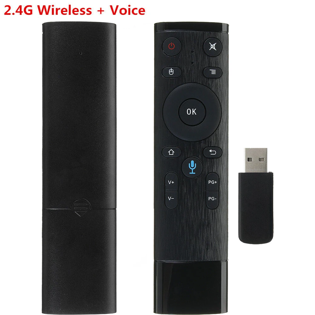 CA сток Q5 USB 2,4 ГГц wifi голосовой пульт дистанционного управления воздушная мышь с usb-приемником для Smart tv