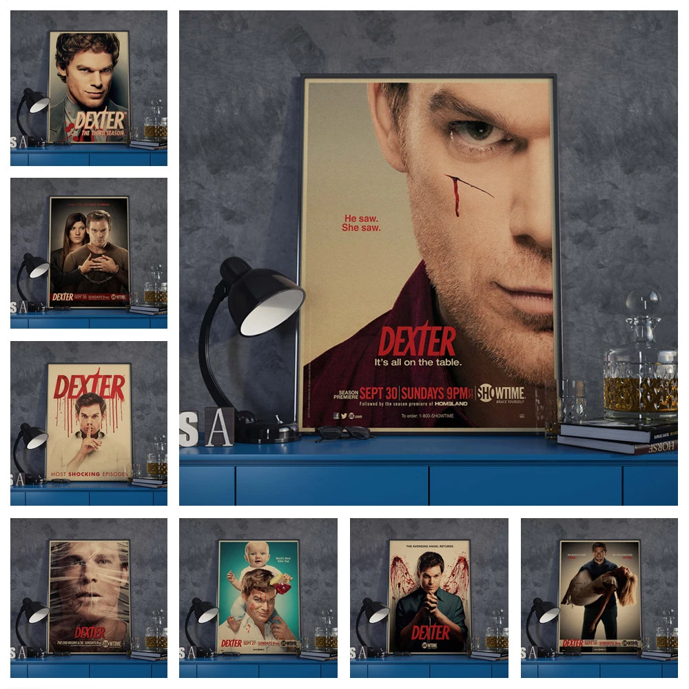 5d Diy Diamond Painting American Thriller Horror Crime Tv Series Dexter Cross Stitch Kit Diamond Embroidery Wall Art Decoration Diamond Painting Cross Stitch Aliexpress