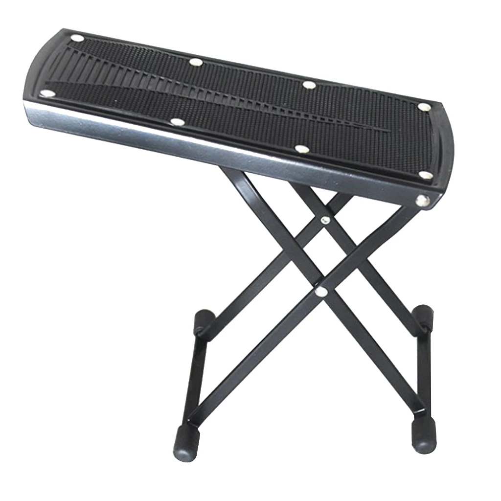 Guitar Foot Rest Guitar Footstool, Portable, Adjustable, Folding, for Classical Guitar