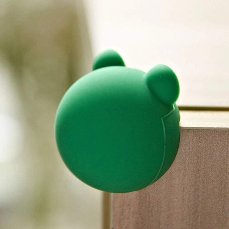 Kids Safety Protective Table Corner Cartoon Animal Shape Silicone Baby Anti-collision Angle Soft Cute Cover Thickening Corner