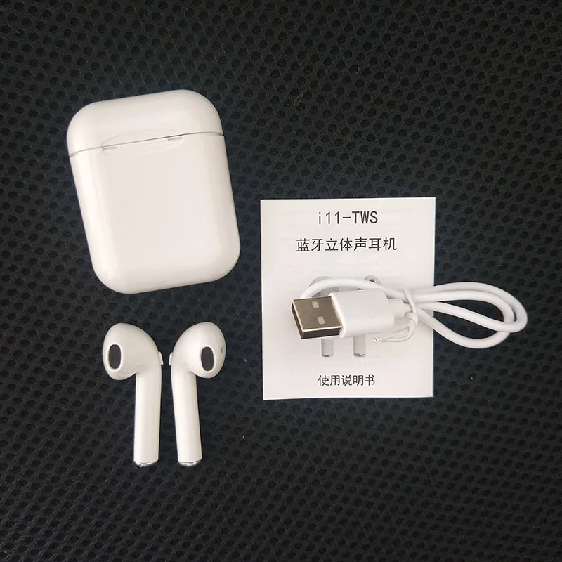 I11 TWS i7s Bluetooth 5,0 Беспроводные наушники мини наушники с микрофоном для iPhone samsung Xiaomi pk i9s i12 tws - Цвет: white i11 tws
