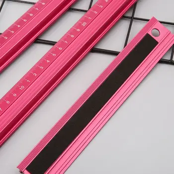 

Professional Aluminum Alloy Straight Ruler Protective Scale Measuring Engineers Drawing Tool 20/30/45cm