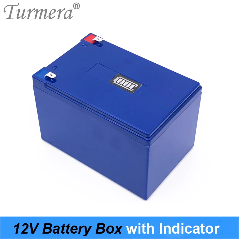Turmera 12V 21Ah Battery Box Storage Case with Capacity Indicator Build 28Piece 18650 Battery for Uninterrupted Power Supply 12V 03