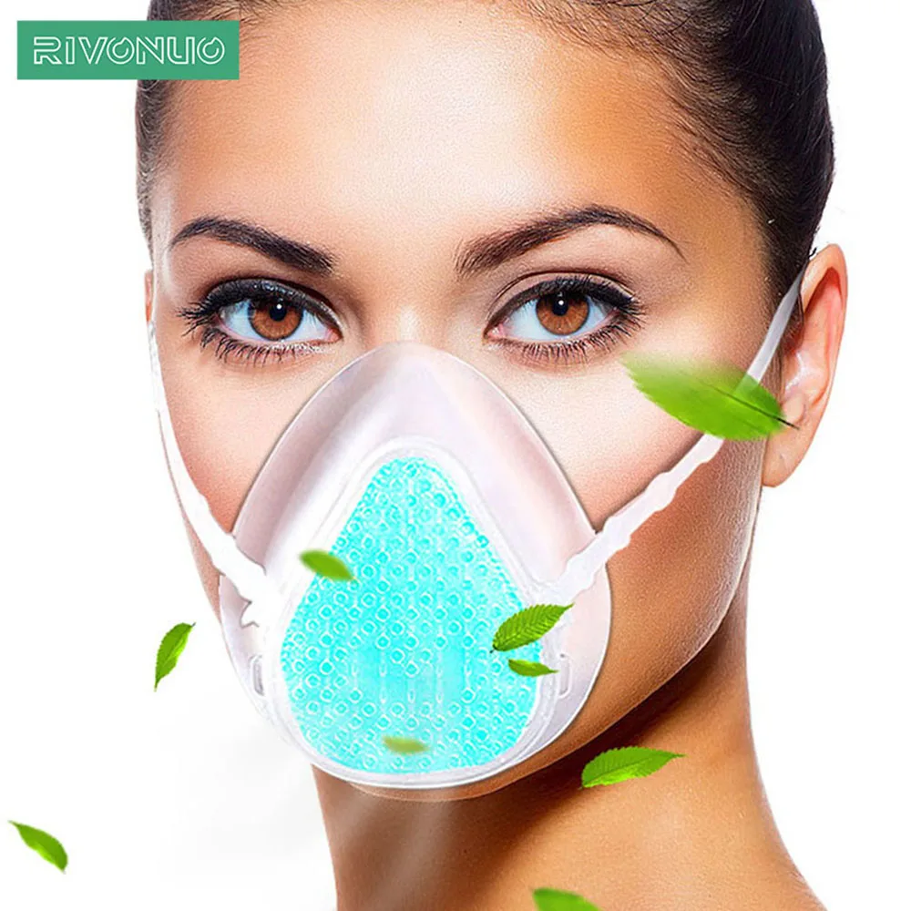 

In Stock Washable Reusable Medical Grade Silicone Anti Dust Pollution Virus Protection PM2.5 N99 Mask Dust Respiratory n95 Mask