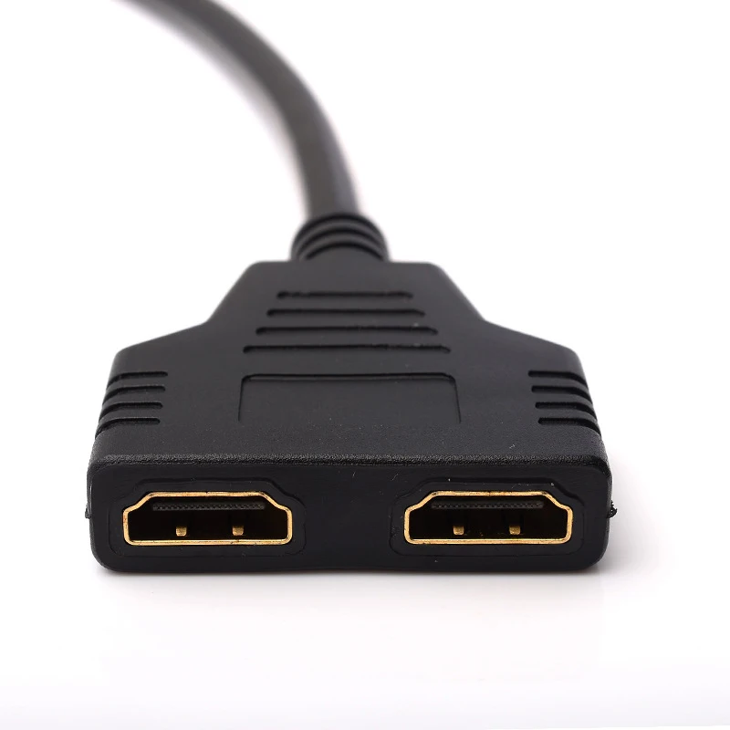 Hdmi сплиттер DZLST 1 в 2 Выход HDMI штекер гнездо адаптер конвертер видео кабель 1080P