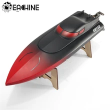 Eachine-barco eléctrico de velocidad con Control remoto, modelo EBT02 2,4G, vehículos con función de reinicio de rotación