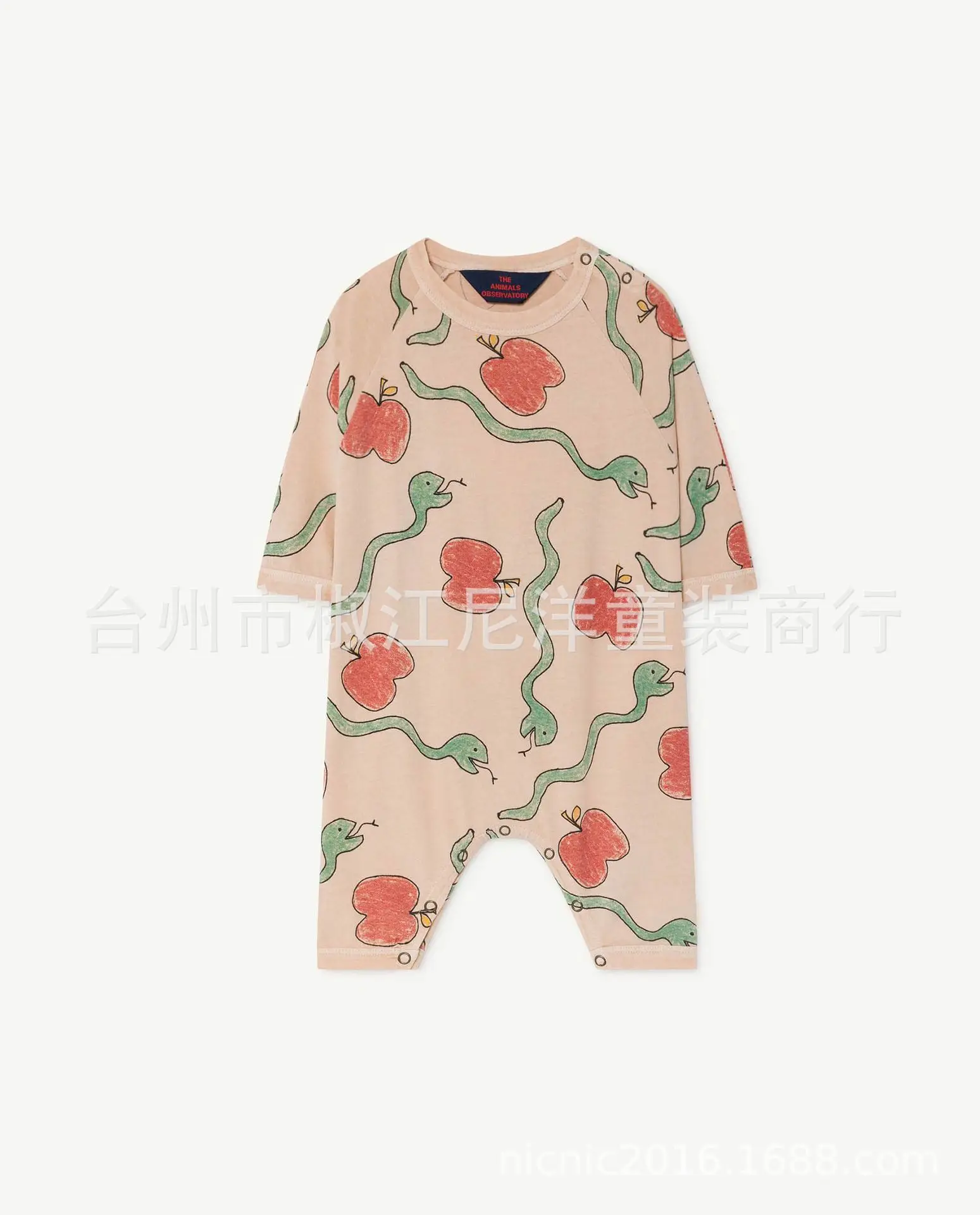 cute snake Детский комбинезон; коллекция года; бренд TAO; Новинка; сезон осень-зима; Модный комбинезон с длинными рукавами и принтом для мальчиков и девочек; милый комбинезон для малышей; одежда - Цвет: cute snake