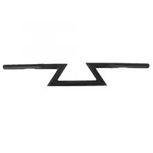 Мотоцикл руль мотоцикла ручка Z баров универсальная модификация Ретро 1 дюймов аксессуары черный motocicleta