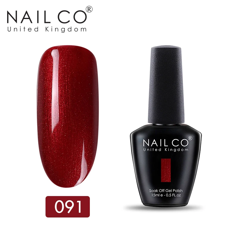 NAILCO Гель-лак набор все для маникюра Полупостоянный Vernis 15 мл УФ-гель для ногтей Hybird Gellak дизайн ногтей маникюр - Цвет: 11091