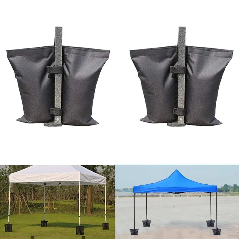 Ткань Оксфорд водонепроницаемый открытый фиксированный тент зонтик кронштейн Кемпинг мгновенные ноги укрытие солнце взвешенный песок держатель мешка#912