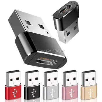 

USB Male to USB Type C Female Type-c Cable Adapter For Nexus 5x 6p Oneplus 3 2 USB-C Data Charger