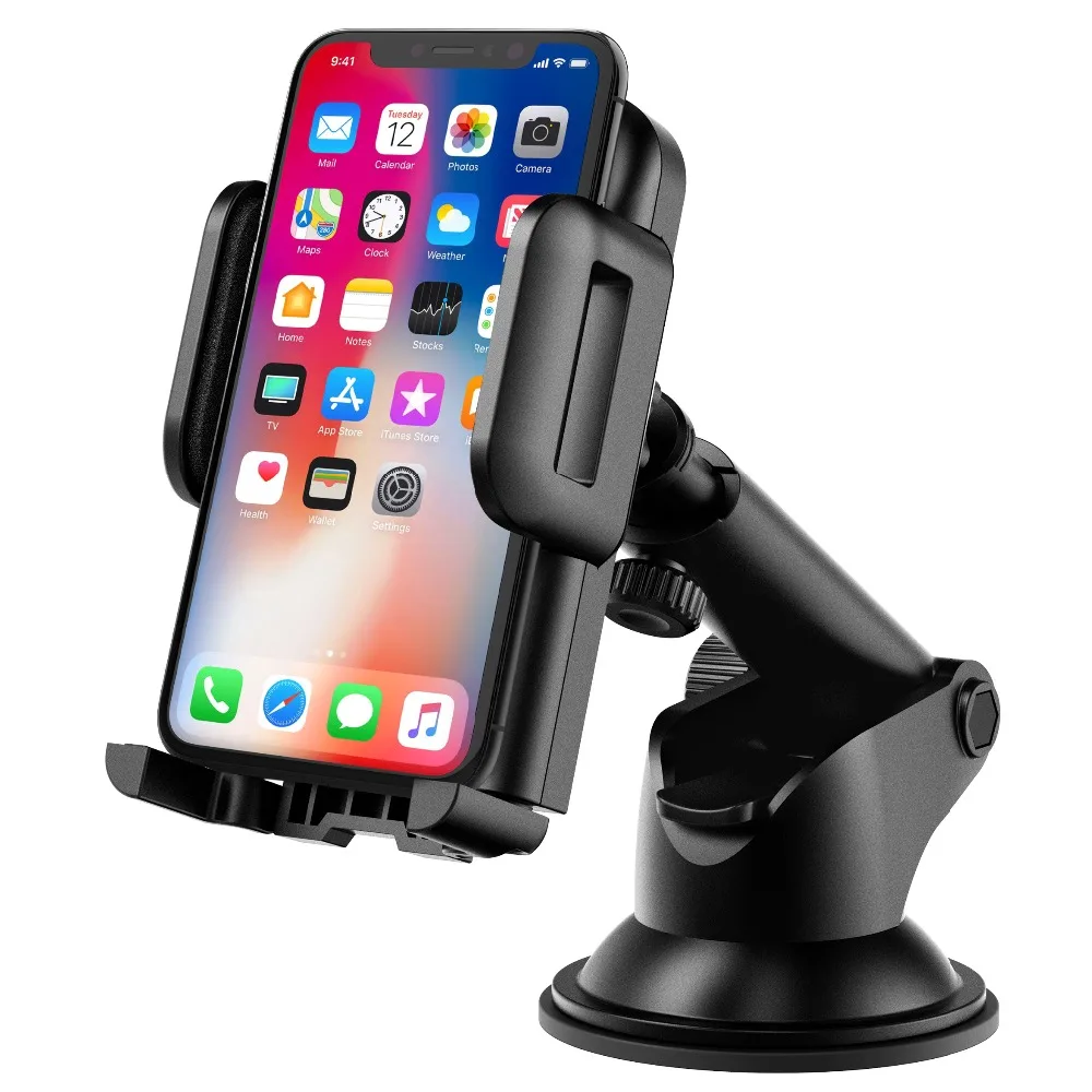 Mpow 4-6 inch Adjustable Dashboard Cellphone Car Mount Universal Car Phone Holder Stand with Strong Sticky Pad For iPhone XSX8 (10)