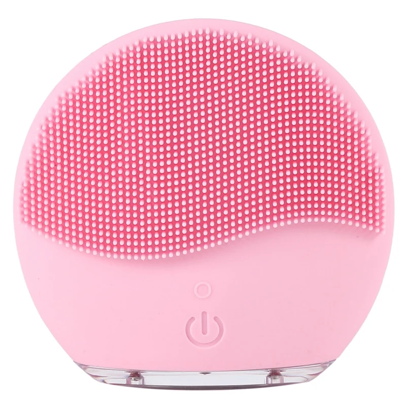 Водонепроницаемый Электрический массажер для лица 6000 об/мин силиконовая щетка