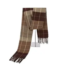 

Hot Sale Winter Scarf Men's Warm Foulard Solid Scarves Fashion Casual Scarf Warm Cashmere Men Scarf Size 180*35cm