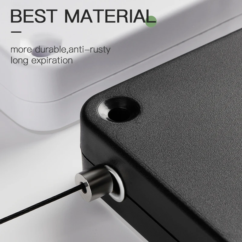 Door Closer NAIERDI Automatic Door Closer Punch-Free Adjustable Door Closers For Sliding Glass 500g-1000g Tension Closing Device