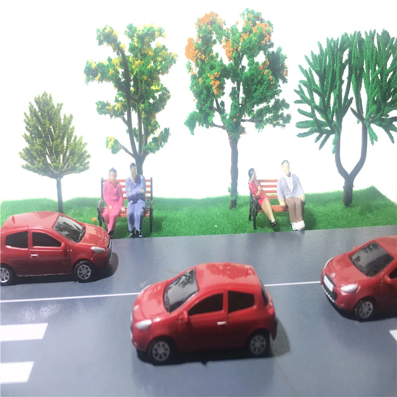 ho train layout model car16