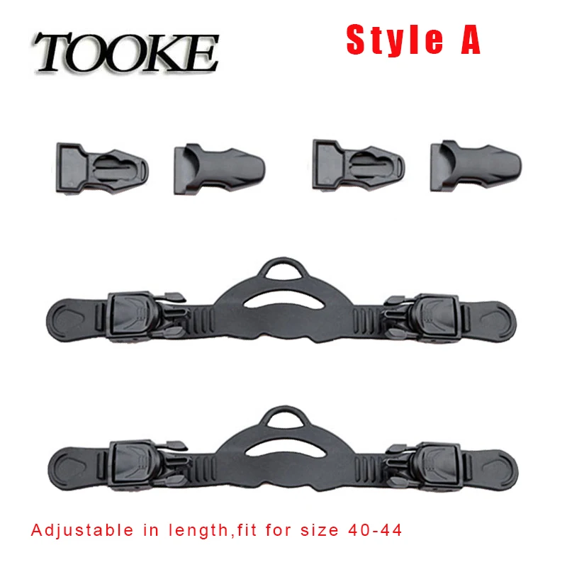 Diving Fin Straps 2PCS Scuba Diving Stainless Steel Spring Heel Straps