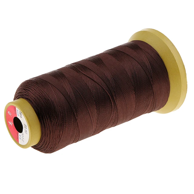 bonded nylon thread for hair extension weaving weft tools