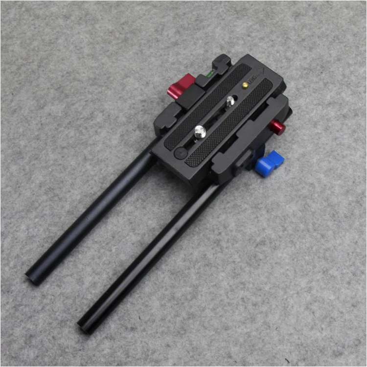 

15mm Rail Rod Quick Release QR Baseplate For Follow Focus support DSLR Rig camera and tripod