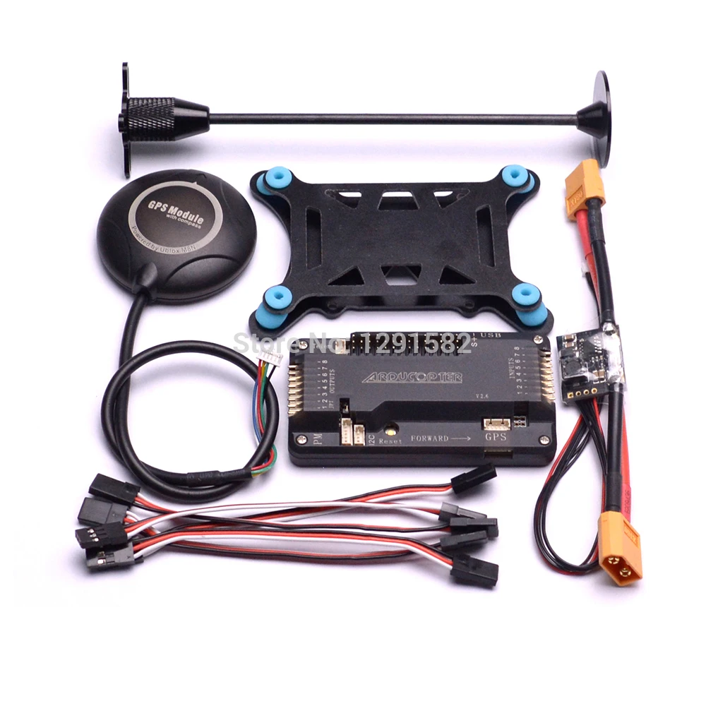 

Hot S500 500mm PCB Quadcopter Frame Carbon Fiber Gear APM2.6 M8N GPS 2212 920KV Motor 30A SimonK Power Module / Flysky FS I6