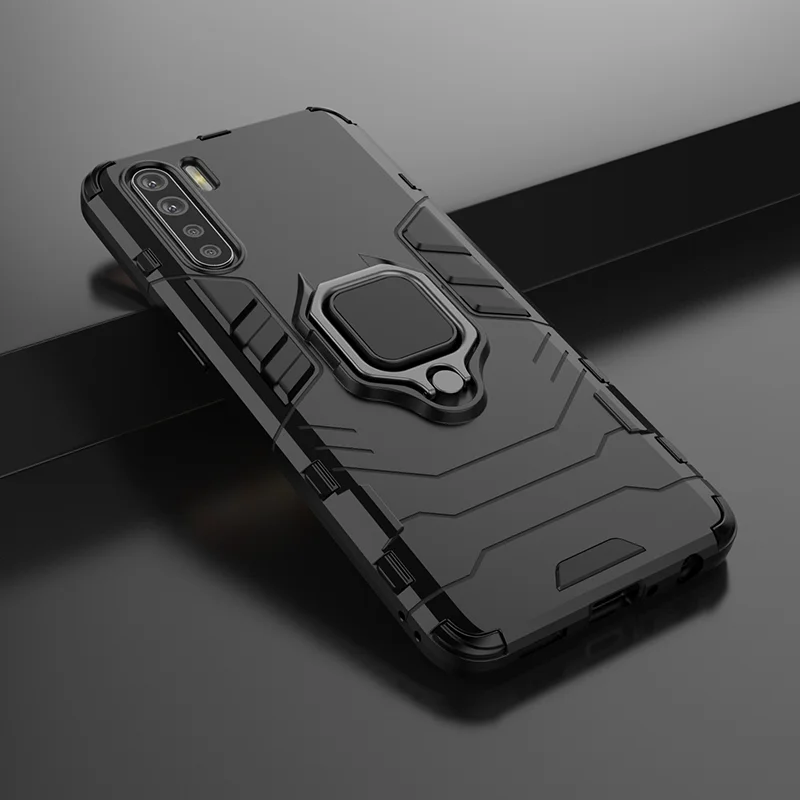 Чехол для OPPO Reno 3 A91 F15 противоударный жесткий чехол задней панели из ПК магнитная